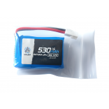 BATERIA LIPO 3.7V 1S 530MAH 30C / 60C MINI DRONE LEÃO LB530LP1